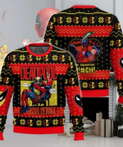 Deadpool and Wolverine Ugly Sweater