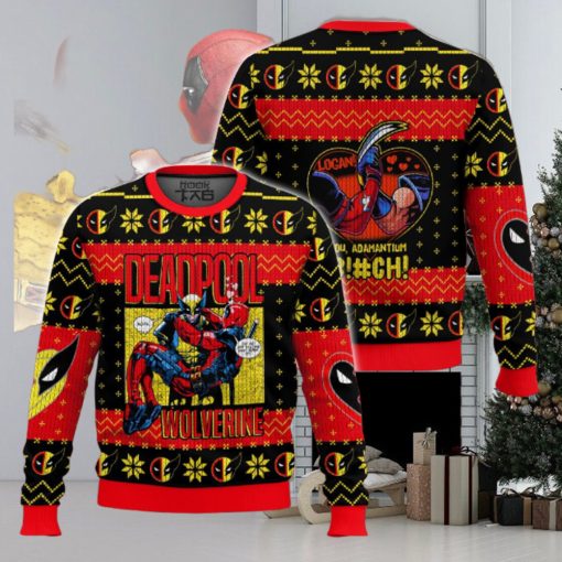 Deadpool and Wolverine Ugly Sweater