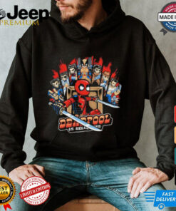 Deadpool and Wolverine X Scott Pilgrim vs The World shirt