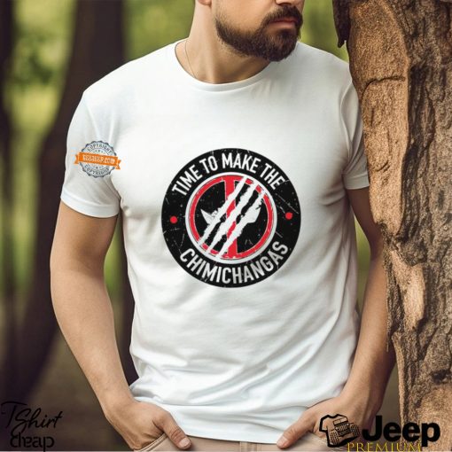 Deadpool time to make the Chimichangas logo shirt