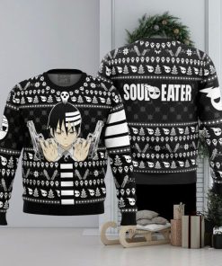 Death The Kid Soul Eater Ugly Christmas Sweater