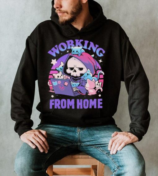 Death cats working from home shirt