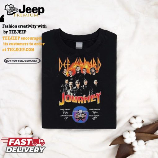 Def Leppard And Journey The Summer Stadium Tour 2024 shirt