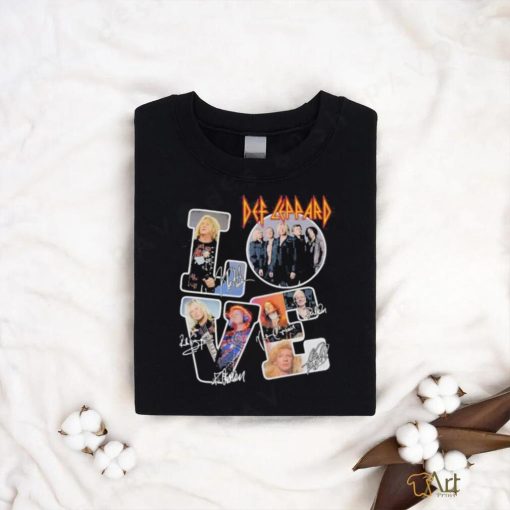Def Leppard I Love Rock Music True Fan T Shirt