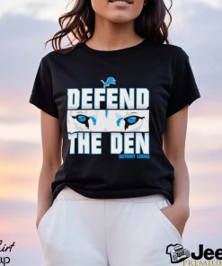 Defend The Den Detroit Lions Eyes Ice Blue shirt