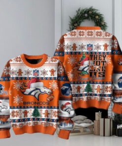 Denver Broncos 2024 They Not Like Us Broncos Christmas Ugly Sweater