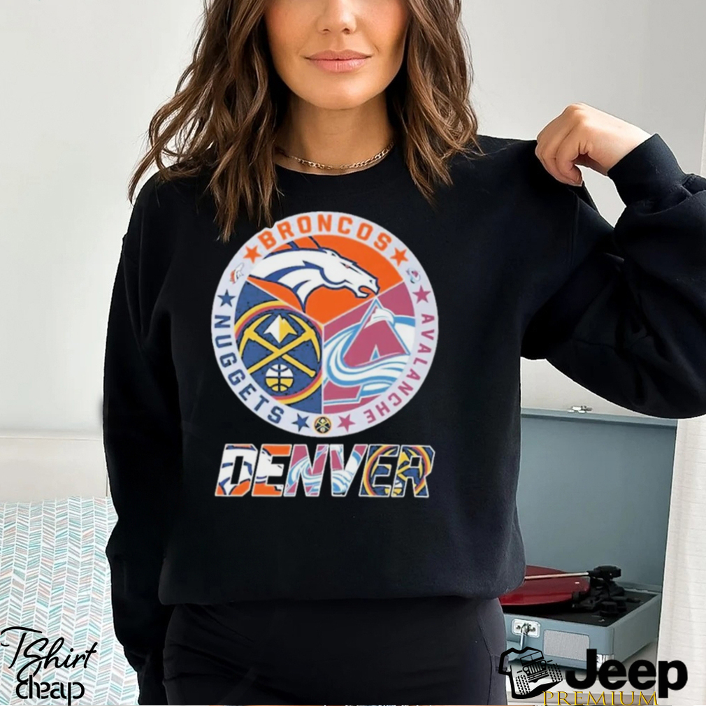 Colorado top broncos shirt