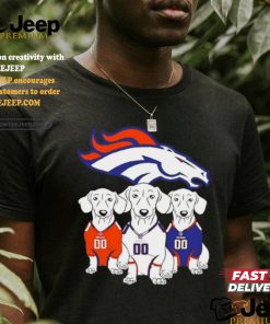 Denver Broncos Dachshund Dogs shirt