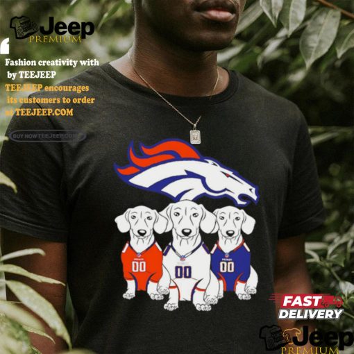 Denver Broncos Dachshund Dogs shirt