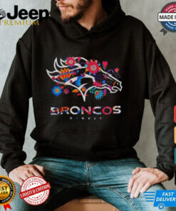 Denver Broncos Dia De Los Muertos 2024 T Shirt