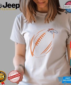 Denver Broncos G III 4Her by Carl Banks Subtle Football Fitted T Shirt