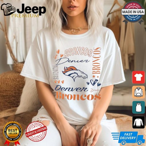 Denver Broncos G III 4Her by Carl Banks T Shirt