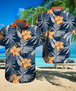 Denver Broncos Hawaiian Tracksuit Floral Outfits Button Down Shirt Beach Shorts