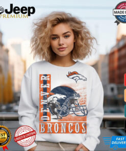 Denver Broncos Helmet Dash T Shirt