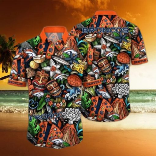 Denver Broncos NFL Flower Hawaii Shirt And Tshirt For Fans