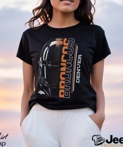 Denver Broncos Starter Half Helmet Logo Long Sleeve T Shirt