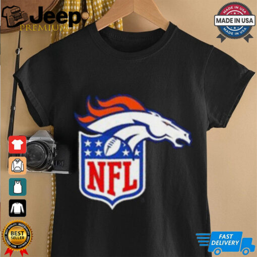 Denver Broncos X NFL logo shirt