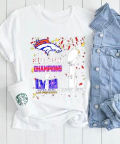 Denver Broncos football Super Bowl Champions Las Vegas 2024 logo shirt