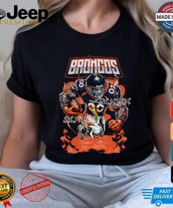 Denver Broncos football mascot shirt