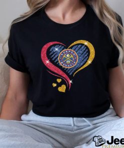 Denver Nuggets NBA Basketball True Love One Heart T Shirt