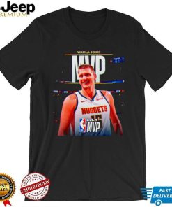 Denver Nuggets Nikola Jokic NBA MVP shirt