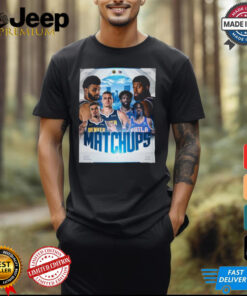 Denver Nuggets vs Philadelphia 76ers 2024 2025 Matchup shirt