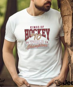 Denver Pioneers kings of hockey 2024 world champions shirt