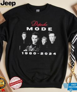 Depeche Mode 1980 2024 shirt