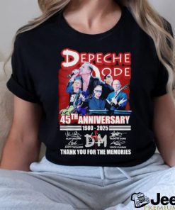 Depeche Mode 45th Anniversary Thank you for the memories T Shirt