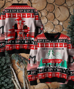 Depeche Mode Enjoy The Silence Of Christmas Time Happy New Year Chirstmas Gifts 2024 Xmas For Family And Friends Ugly Sweater