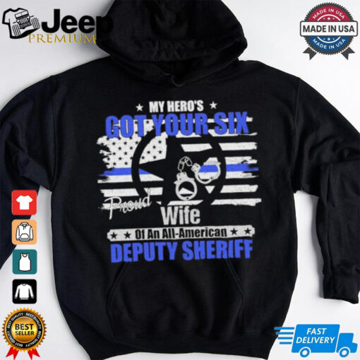 Deputy Sheriff Proud Wife Graphic Unisex T Shirt