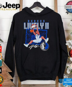 Dereck Lively Dallas Mavericks shattered signature shirt