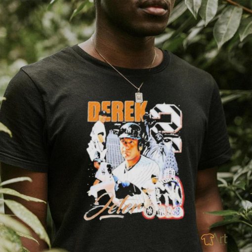 Derek Jeter New York Yankees baseball graphic poster shirt