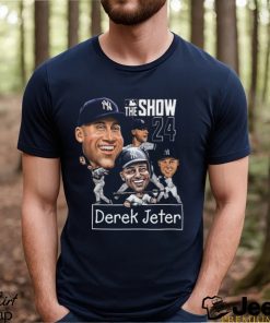 Derek Jeter The show 24 caricature shirt