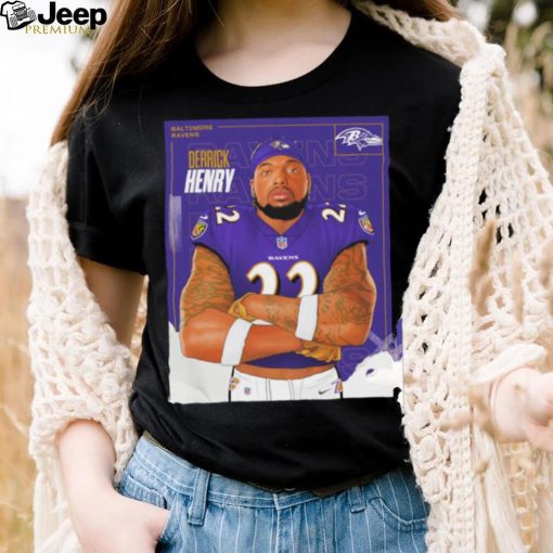 Derrick Henry 22 Baltimore Ravens shirt