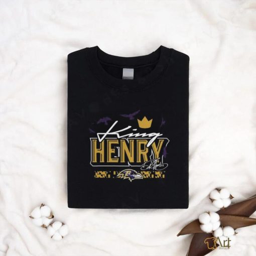 Derrick Henry Baltimore Ravens King Henry’s Crown T Shirt