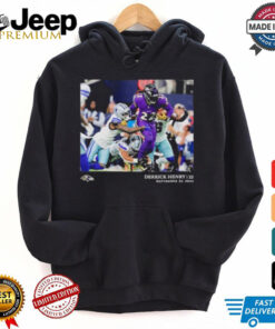 Derrick Henry Baltimore Ravens NFL Flash Features Week 3 T Shirt