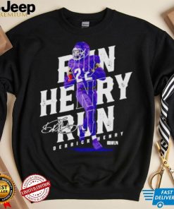 Derrick Henry Baltimore Run Football Signature shirt