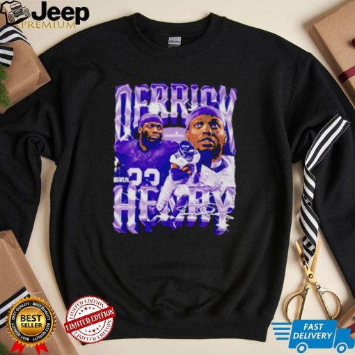 Derrick Henry Baltimore football vintage signature shirt