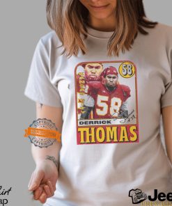 Derrick Thomas Kansas City Card Shirt