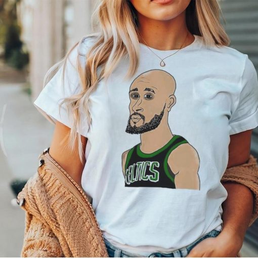 Derrick White Boston Celtics player funny art shirt   TechTeesUSA