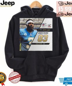 Derwin James Rank 83 The NFL Top 100 Player Of 2024 T Shirt