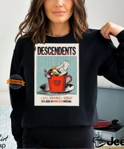 Descendents At Para lel 62 In Barcelona Spain On July 2024 Unisex T Shirt