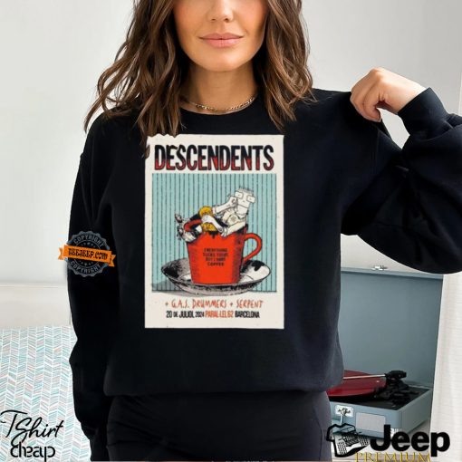 Descendents At Para lel 62 In Barcelona Spain On July 2024 Unisex T Shirt