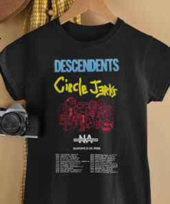 Descendents Circle Jerks Europe And UK Tour 2025 Hoodie Shirt