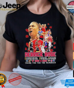 Design 2008 2024 Derrick Rose Thank You For The Memories Signature Shirt