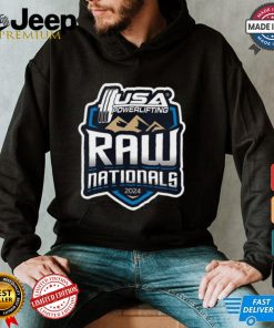 Design 2024 USA Powerlifting Raw Nationals logo shirt