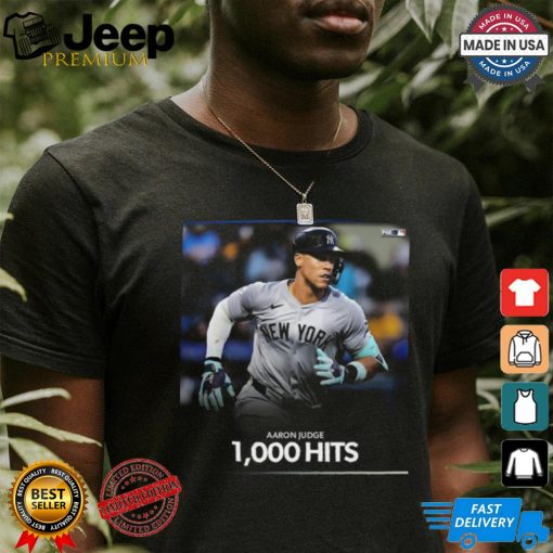 Design Aaron Judge 1000 Hits shirt