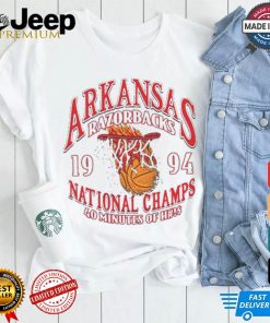 Design Arkansas Razorback Volleyball 1994 National Champions 40 Minutes Of Anniversary shirt