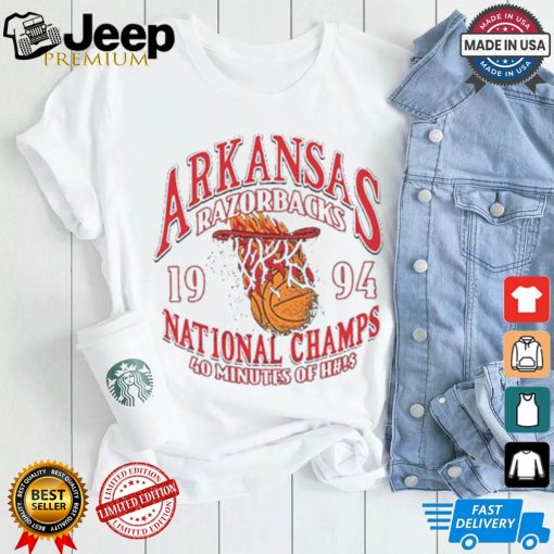 Design Arkansas Razorback Volleyball 1994 National Champions 40 Minutes Of Anniversary shirt